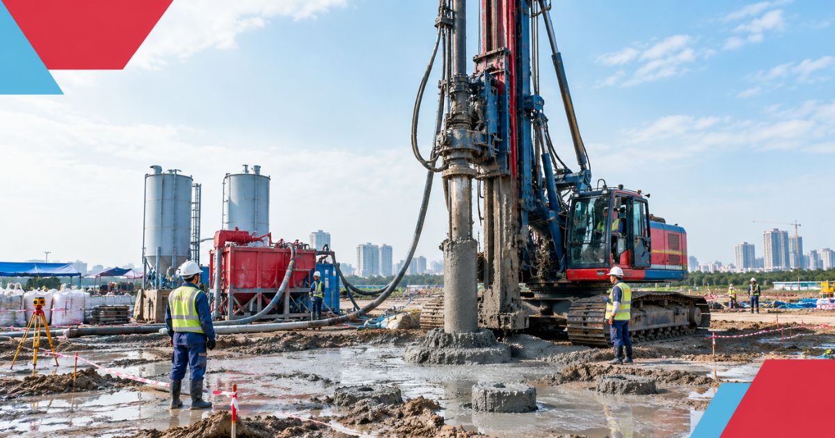 Cọc xi măng đất là gì? Nguyên lý, ứng dụng, thiết kế, thi công và nghiệm thu